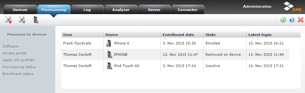 MDM Status
